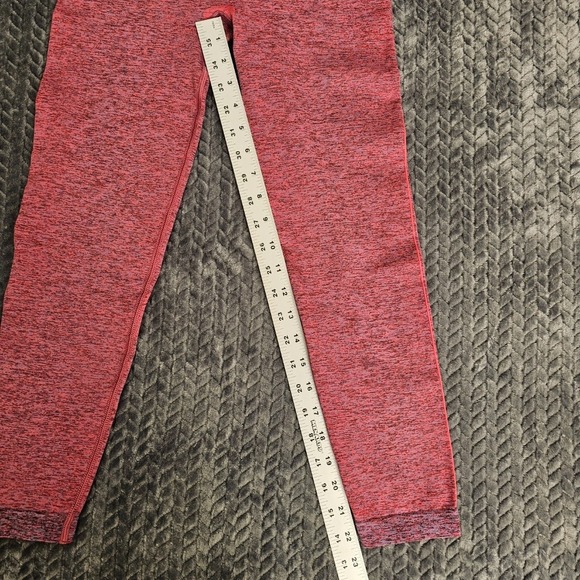 SPANX Ankle Style Medium Seamless Sculpt Leggings Spacedye Coral Punch 50285R - Picture 4 of 7